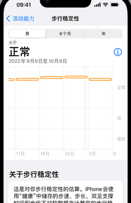 晋州iPhone手机维修如何在iPhone开启'步行稳定性通知'